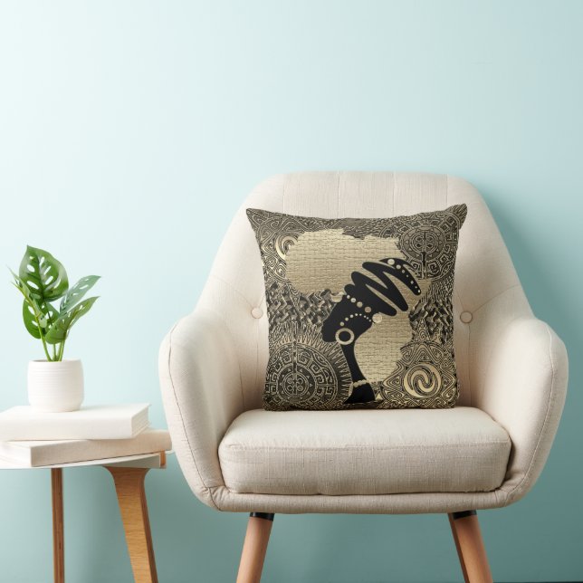 "Queen of the Nile"  Cushion (Chair)