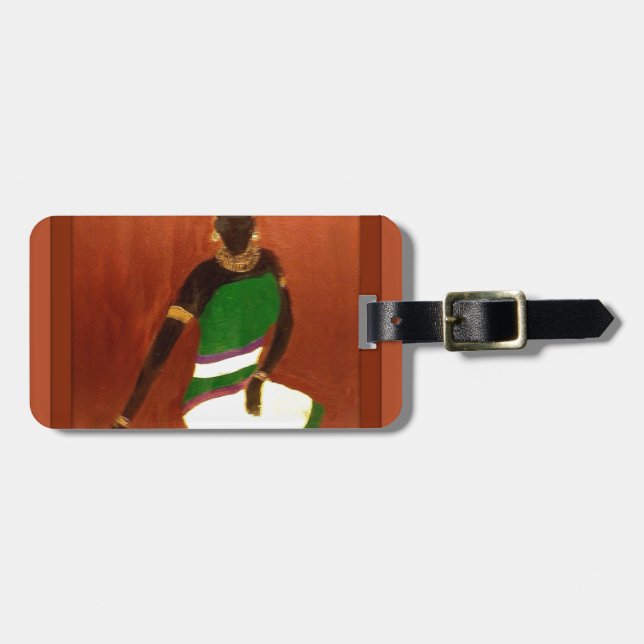 Queen Of The Nile Luggage Tag (Front Horizontal)