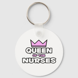 Queen of the Nurses Key Ring
