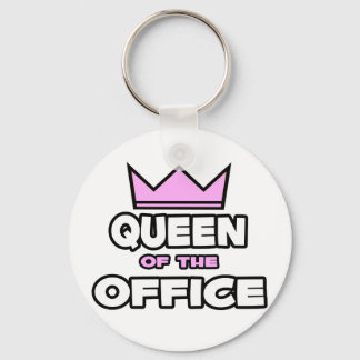 Queen of the Office Key Ring