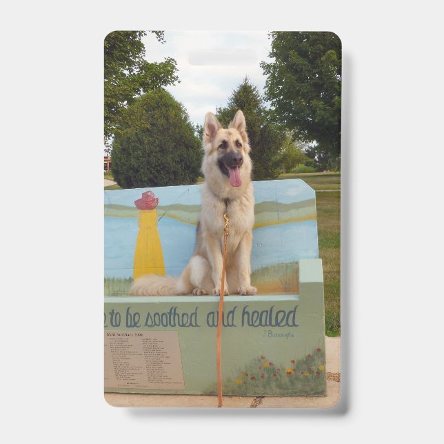 Queen of the park ID badge (Front)
