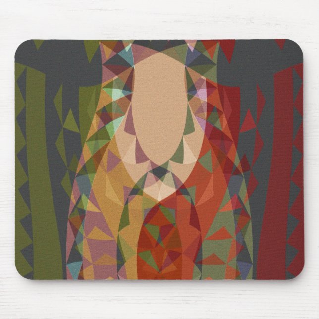 Queen of the Quilting Bee Mouse Pad (Front)