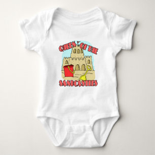 Queen Of The Sandcastles Baby Bodysuit