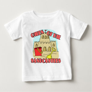 Queen Of The Sandcastles Baby T-Shirt