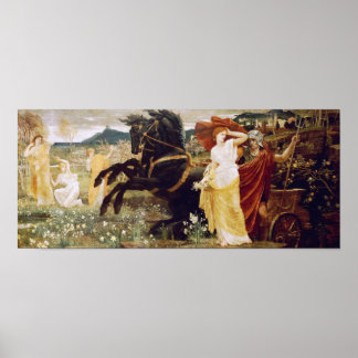 Queen of the Underworld; Spring Goddess Persephone Poster