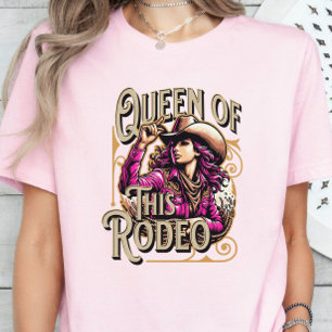 Queen of this Rodeo Tee, Cowgirl Gift, Girl Boss T-Shirt