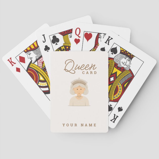 Queen Playing Cards (Back)