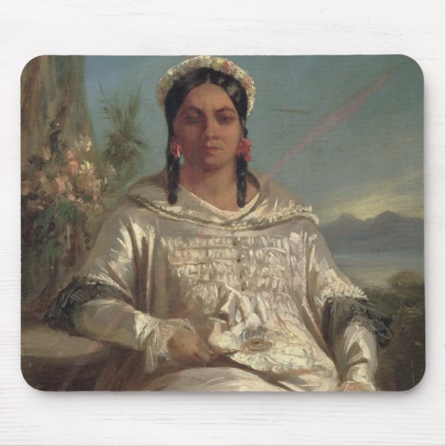 Queen Pomare IV  of Tahiti Mouse Pad (Front)