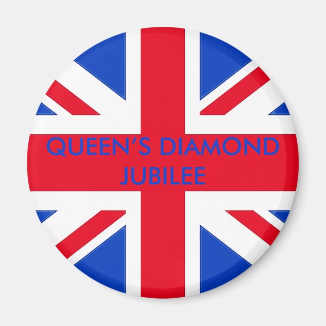 QUEEN’S DIAMOND JUBILEE MAGNET (Front)