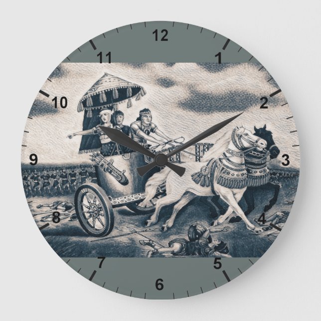 Queen Shamiram Acrylic Wall Clock (Front)