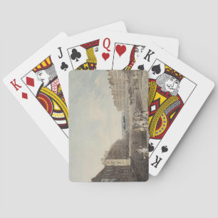 Queen Square, London, 1786 (w/c and pen and ink ov Playing Cards