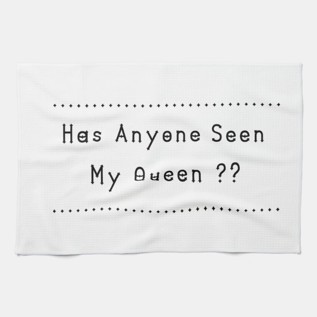 Queen Tea Towel (Horizontal)
