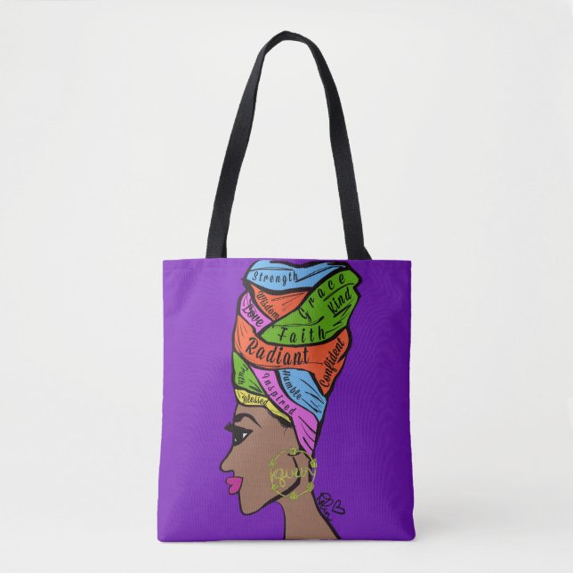 Queen Tote Bag (Front)