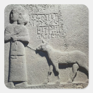 Queen Tuwarissa, wife of King Araras Square Sticker