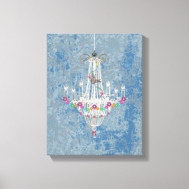 Queen Vibes CHANGE COLOR - Wrapped Canvas (Front)