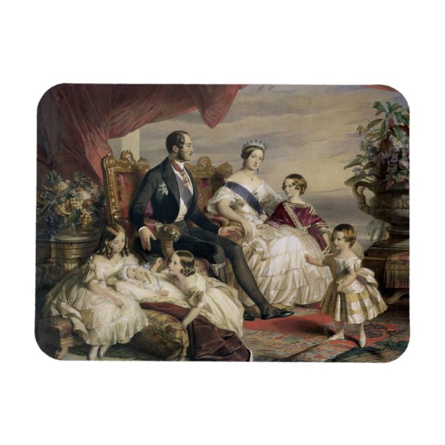 Queen Victoria (1819-1901) and Prince Albert (1819 Magnet (Horizontal)