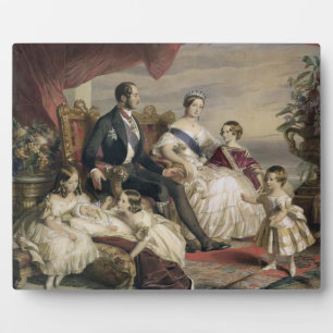 Queen Victoria (1819-1901) and Prince Albert (1819 Plaque