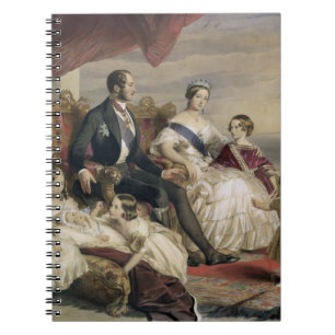 Queen Victoria (1819-1901) and Prince Albert (1819 Spiral Notebook