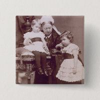 Queen Victoria (1819-1901) with her grandchildren,