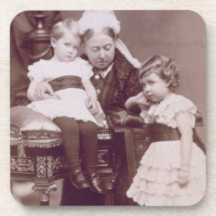 Queen Victoria (1819-1901) with her grandchildren, Coaster