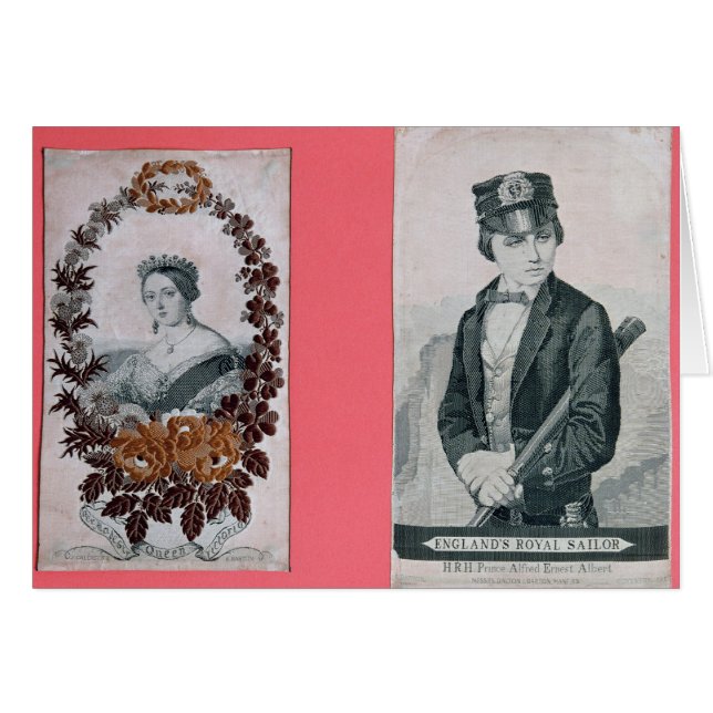 Queen Victoria and Prince Albert bookmarks (Front Horizontal)