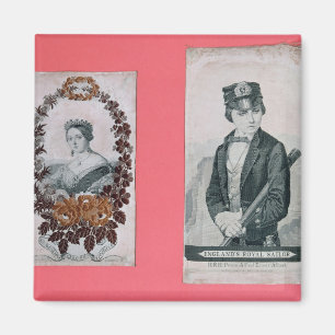 Queen Victoria and Prince Albert bookmarks Magnet