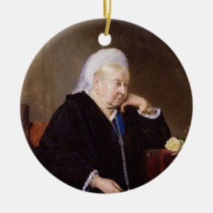 Queen Victoria by Heinrich von Angeli Ceramic Tree Decoration