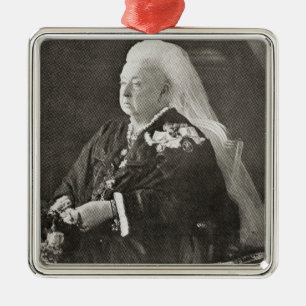 Queen Victoria  c.1899 Metal Tree Decoration