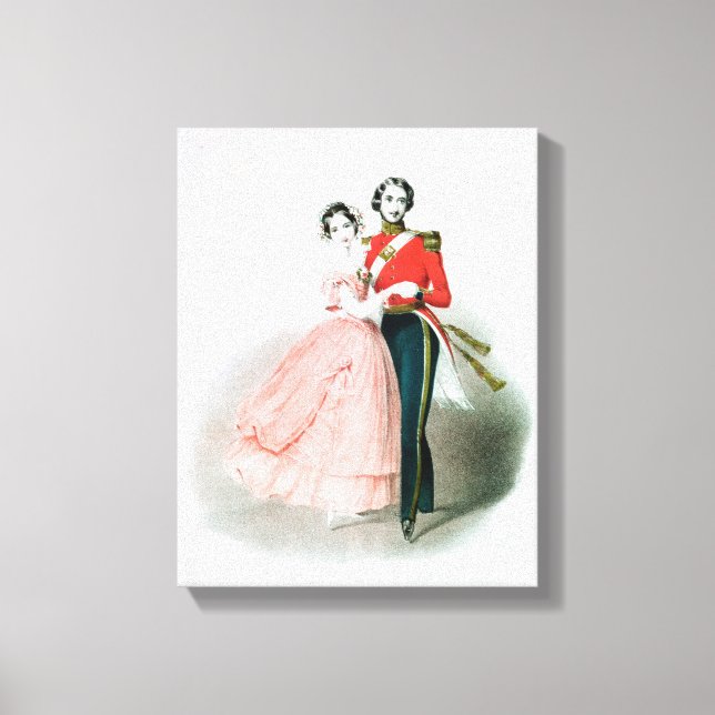Queen Victoria Canvas Print (Front)
