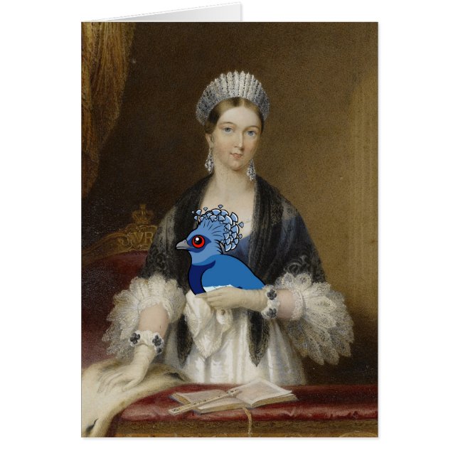 Queen Victoria Crowned Pigeon (Front)