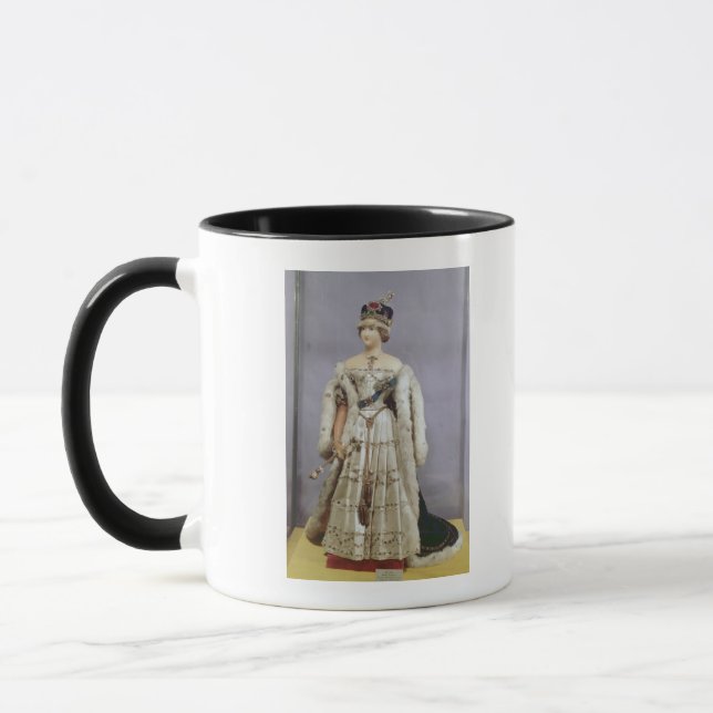 Queen Victoria  doll Mug (Left)