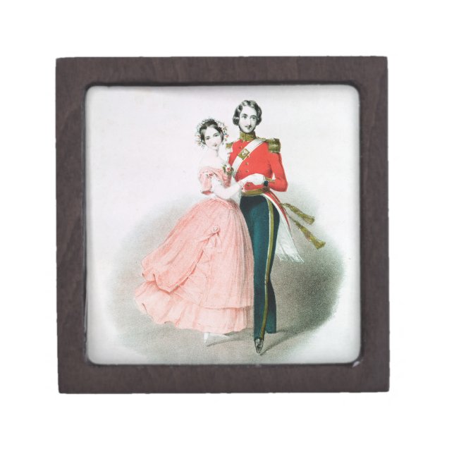 Queen Victoria Jewellery Box (Front)