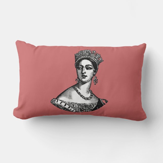 Queen Victoria Lumbar Cushion (Front)
