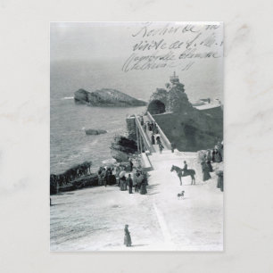 Queen Victoria on the French Coast Postcard