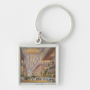 Queen Victoria Opening the 1862 Exhibition after C Key Ring
