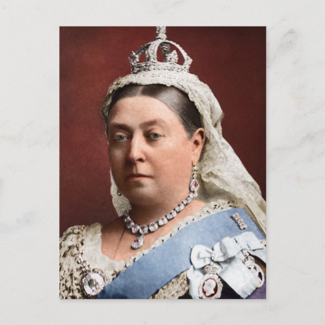 Queen Victoria Postcard (Front)