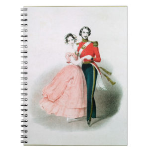 Queen Victoria Spiral Notebook