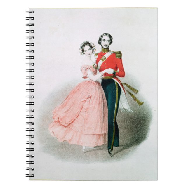 Queen Victoria Spiral Notebook (Front)