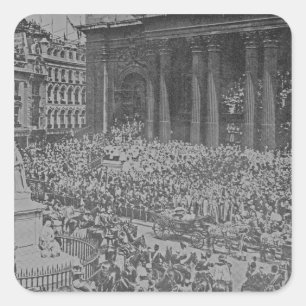 Queen Victoria's Diamond Jubilee, 1897 Square Sticker