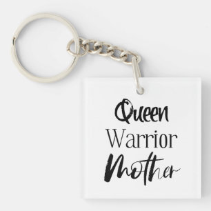 Queen, Warrior, Mother Key Ring