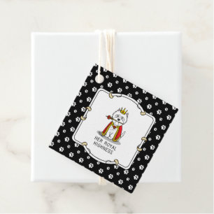 Queen Westie Dog West Highland White Terrier Favour Tags