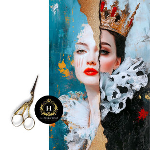 Queen Women’s History Month Decoupage Tissue Paper