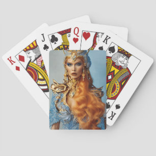 Queen ZAZA 👽 VanALIEN Art, Comedy Music . . .  Playing Cards