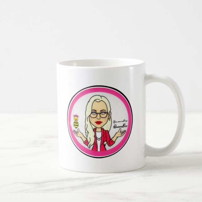 QueenBeeing Mug by Angie Atkinson (Right)