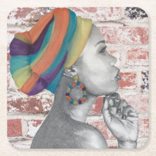 QUEENCONFIDENCE - Paper Coaster