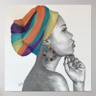 QUEENCONFIDENCE Premium Canvas Print (11x11)