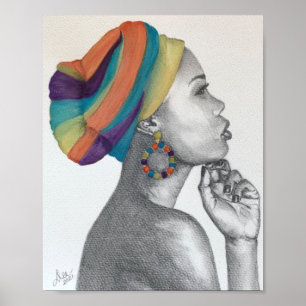 QUEENCONFIDENCE Premium Canvas Print (8x10)