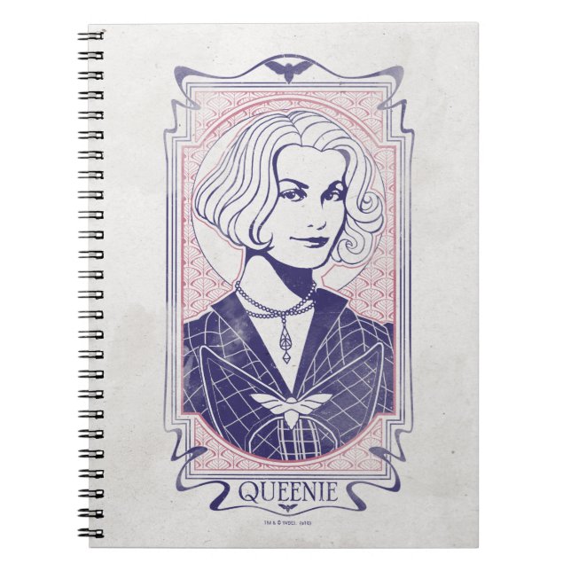 QUEENIE GOLDSTEIN™ Illustration Notebook (Front)