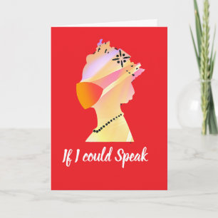 Queenly Birthday Greeting Card