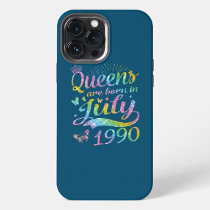 Queens Are Born In July 1990 Birthday To Me You iPhone 13 Pro Max Case